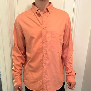 Cos Orange Dress Shirt